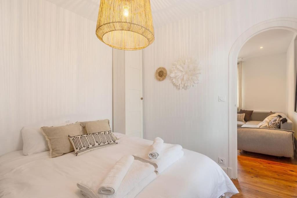 Appartement Rue Gambetta, Plage A 2 Min Saint-Jean-de-Luz Zewnętrze zdjęcie